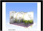 Projet réalisé en CAO 3D, 3 images perspectives et plan 2D